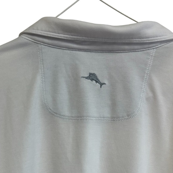 Tommy Bahama Polo Shirt Size XXXL White Short Sleeves - Picture 4 of 5